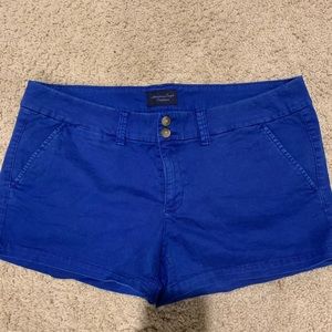 Bright blue American Eagle Shorts barely worn!!!